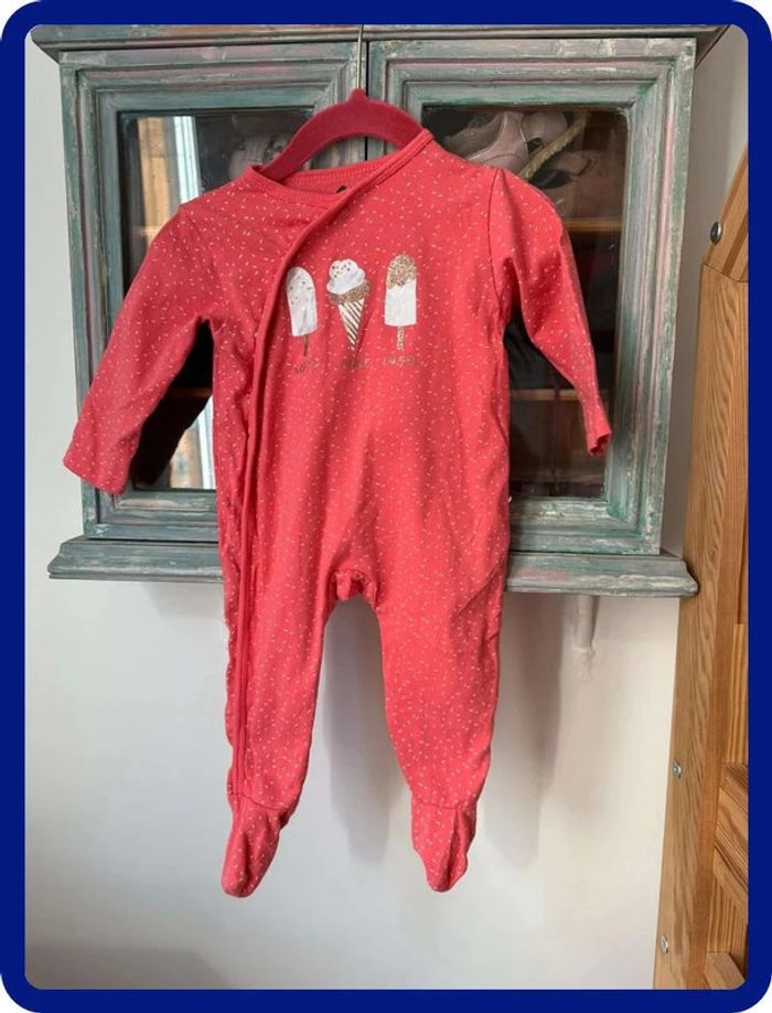 Pyjama en jersey taille 6 mois