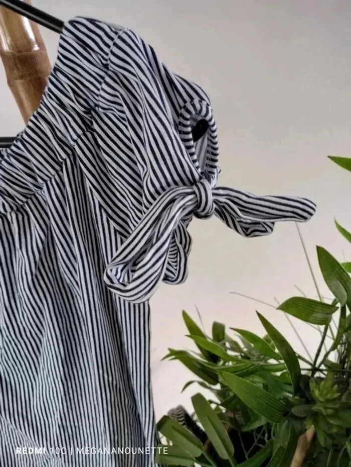 👗 Robe rayée chic - Boutique Parisienne - Taille 38 👗 - photo numéro 4
