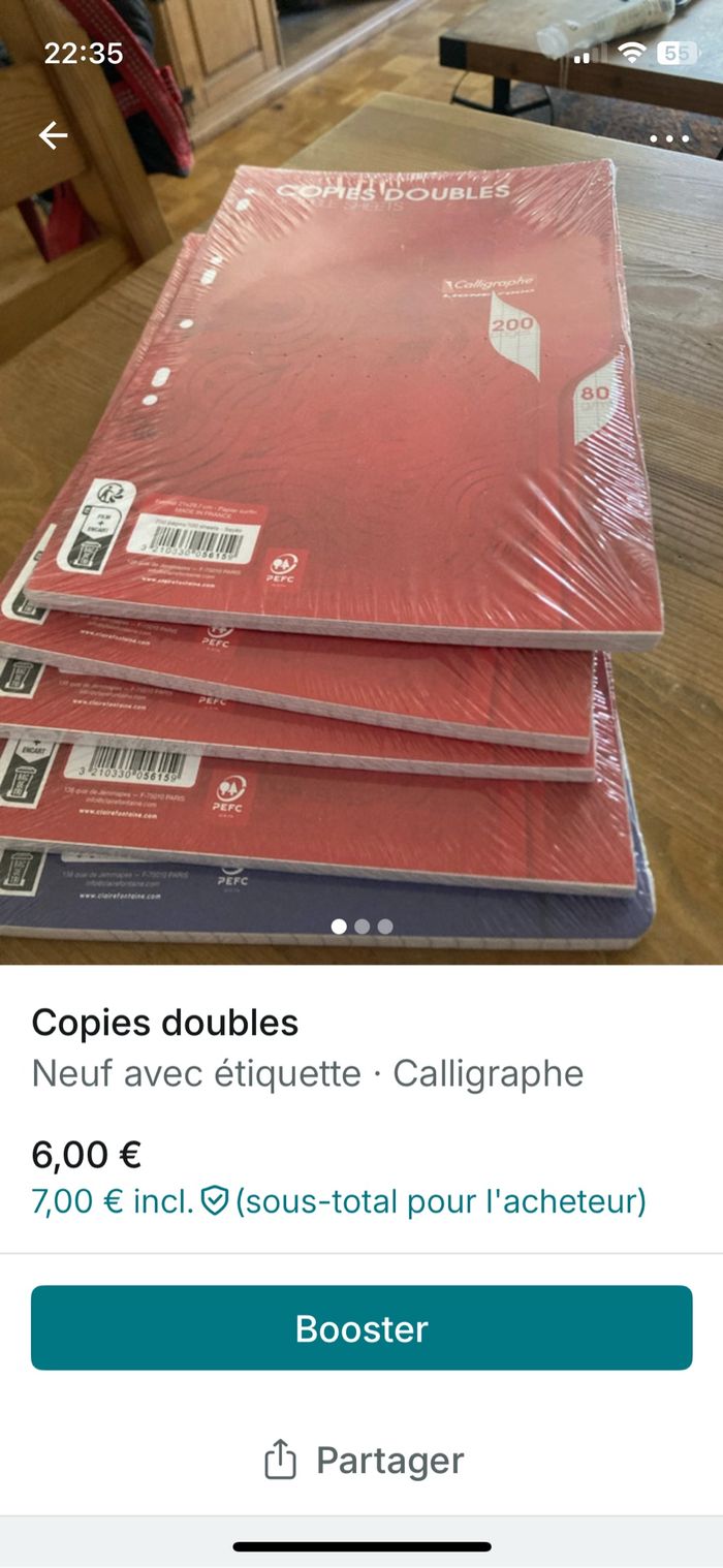 1000 copies double