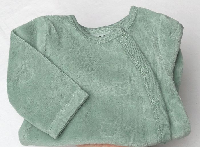 Pyjama velours Kiabi Naissance