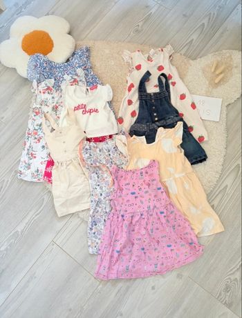 Lot robes été fille 18 mois