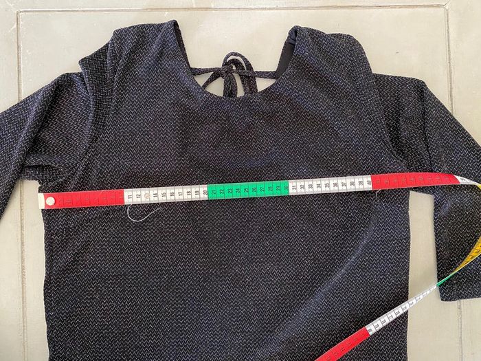 Combishort One by Gémo noire argentée taille L - photo numéro 10