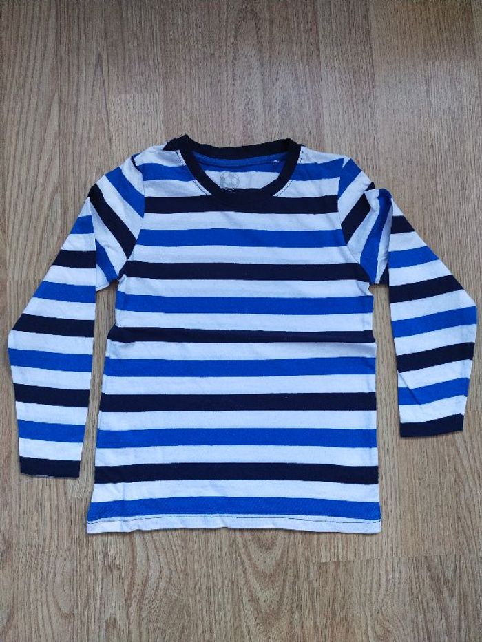 Maillot de foot rayé manches longues Lupilu - 2€