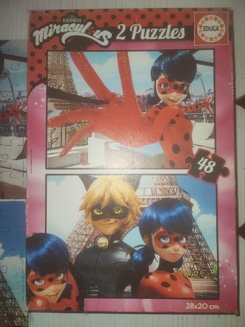 Puzzles miraculous manque 1 pièces