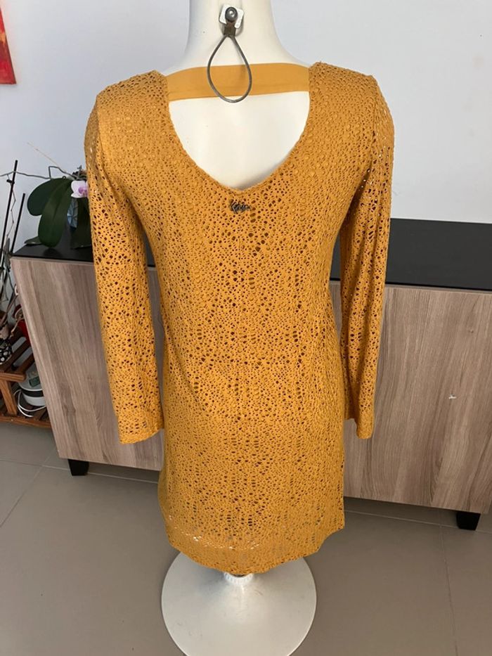 Robe moutarde taille 1 / S/ 36 - photo numéro 3