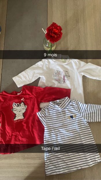 Sous pull bébé