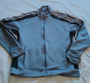Veste Adidas bleue grise
