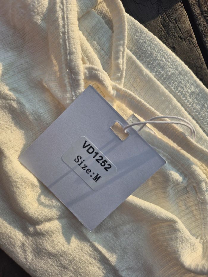 Débardeur Femme Blanc Cassé - photo numéro 3
