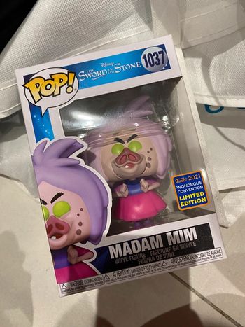 Funko pop figurine disney mme mim 1037