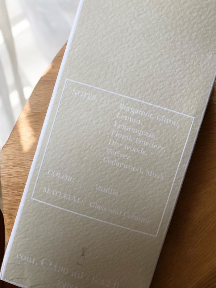 Diffuseur Mikado Zara Home – Lemon Bergamot – Neuf dans sa boîte (190 ml) - photo numéro 2