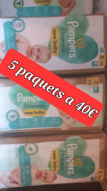 Pampers taille 2