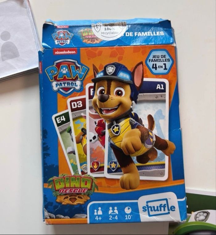 Jeu des 7 familles Pat patrouille - photo numéro 1