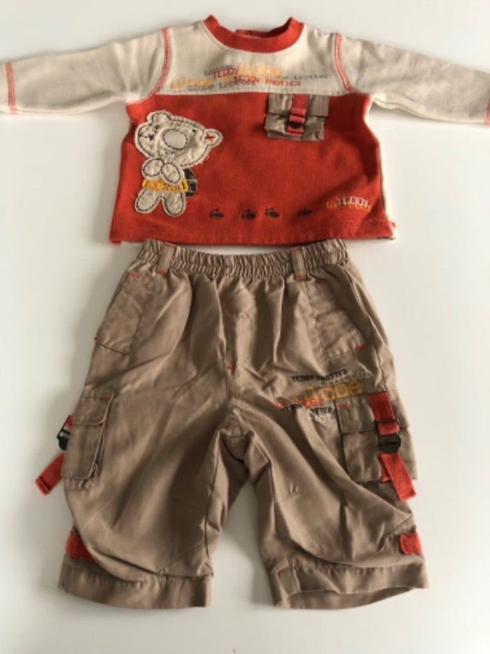 Ensemble bébé Teddy trotter 3M