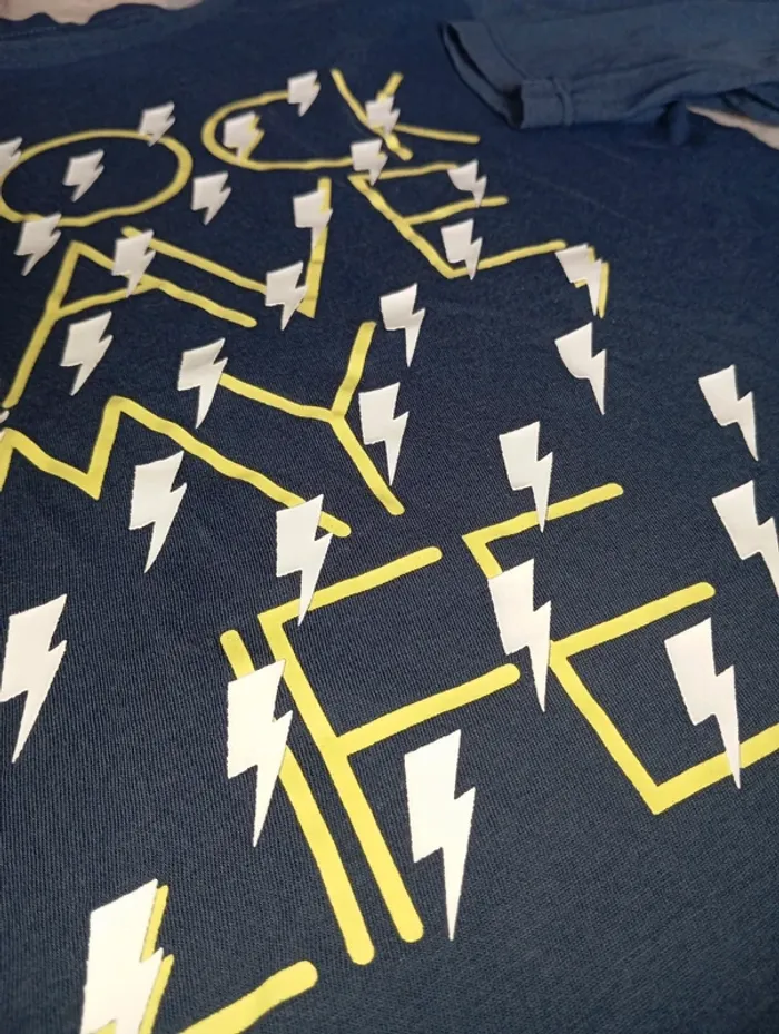 T-shirt manches longues Rock save my life 7/8 ans - photo numéro 4