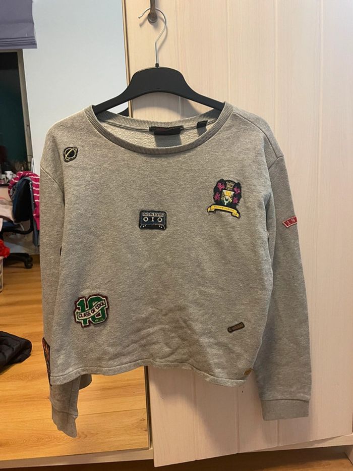 Pull gris taille 12 /13 ans Scotch & Soda