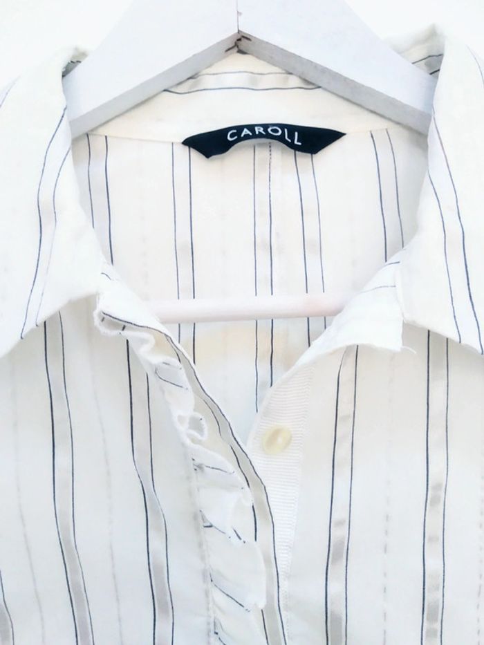 Joli chemisier Caroll taille 40 - photo numéro 2