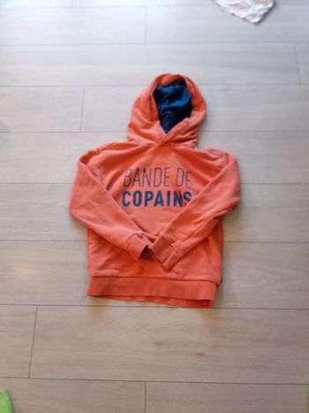 Pull orange garçon okaïdi