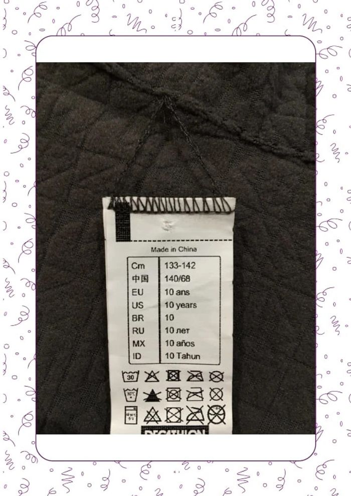 T-shirt col roulé wedze gris - photo numéro 6