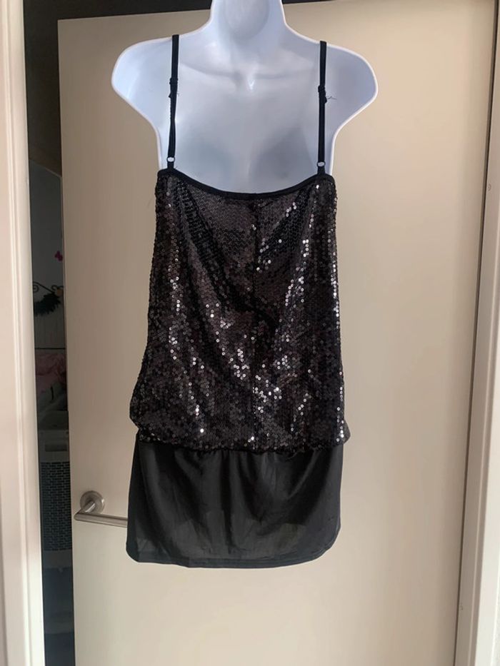 Haut long à sequins - photo numéro 2