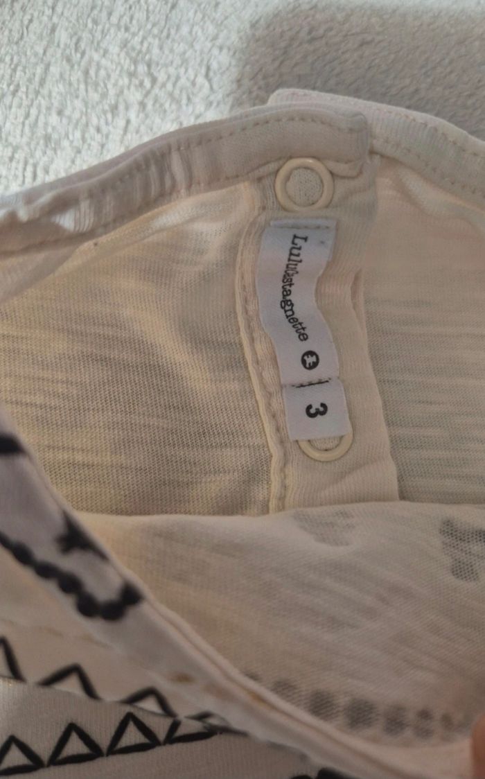 Tee-shirt lulu castagnettes 3ans - photo numéro 5