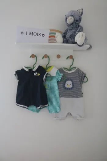 Lot barboteuses été garçon 1 mois