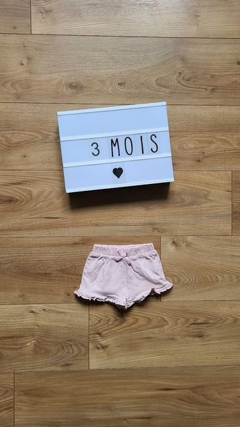 Short 3 mois babyclub