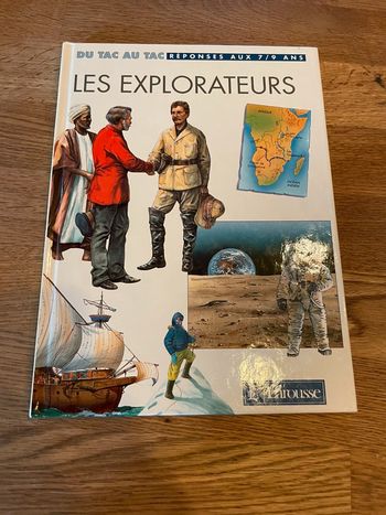 Livre du Tac au Tac réponses aux 7/9 ans Les explorateurs
