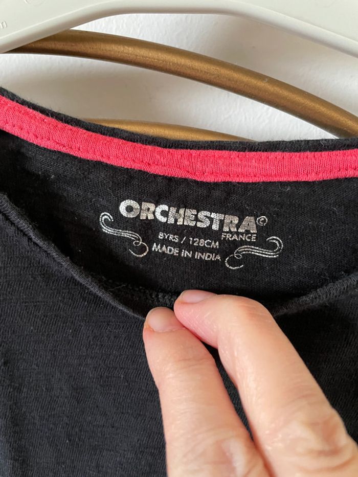 Lot de 2 tshirts Basics à manches courtes Orchestra T8ans - photo numéro 6