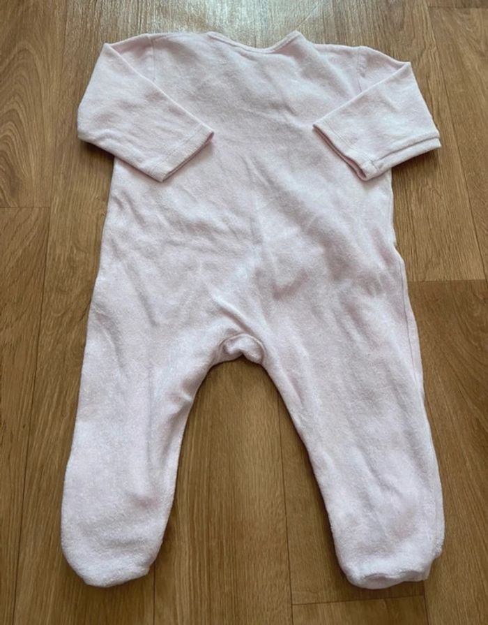 Lot de 2 pyjamas velours fille 3/6M - photo numéro 3