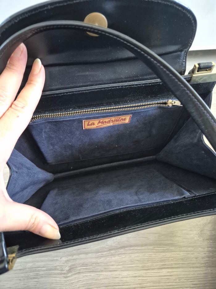 Sac pochette cuir La madrilène - photo numéro 9