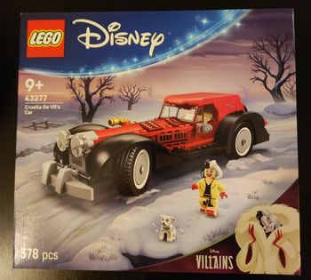 Lego disney la voiture de Cruella 43277 neuf scellé 