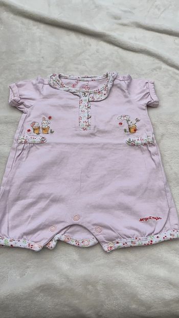 1 pyjama été court - barboteuse / grenouillère - Sergent Major - 6 mois