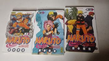 Lot manga Naruto Tomes 1, 30 et 31 Édition Kana