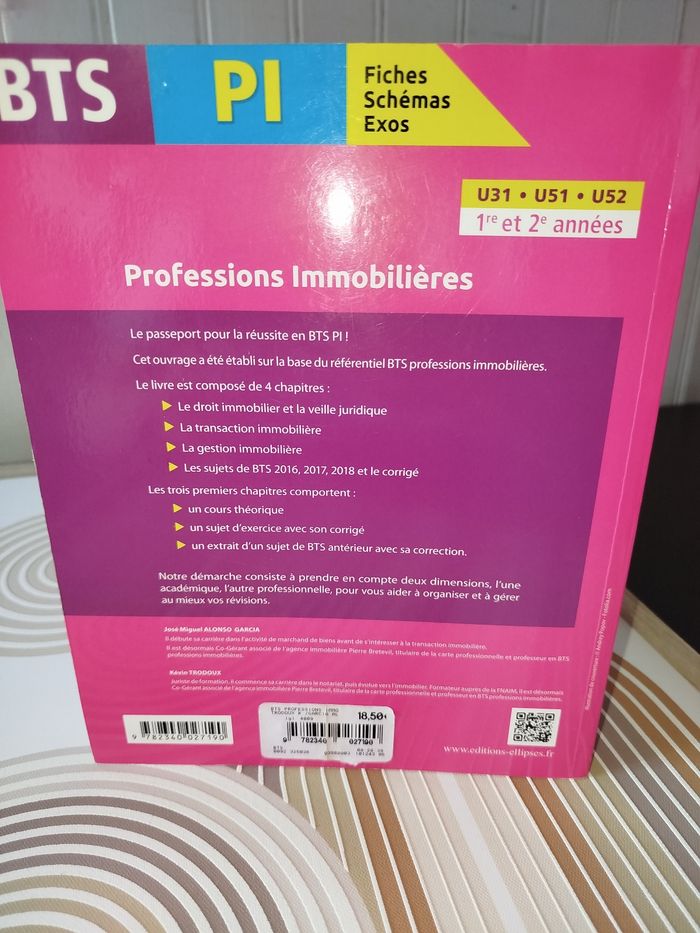Ouvrage BTS Professions immobilières - photo numéro 2