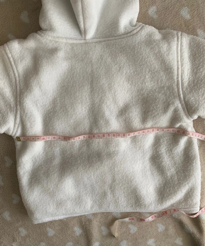 Manteau 18 mois blanc 😺 - photo numéro 9