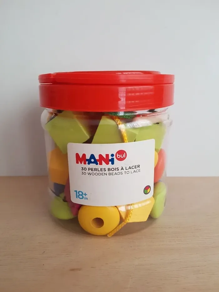 Baril de perles à lacer Oxybul - photo numéro 2