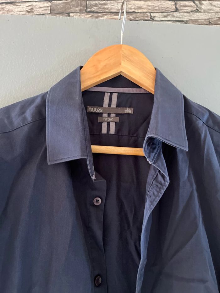 Chemise marine Jules en 39/40 en M - photo numéro 2