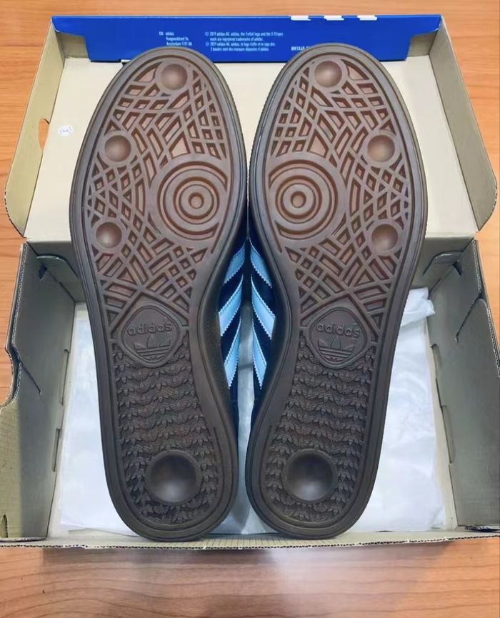 Adidas Handball Spzl Anti-slip blue-brown 39 - photo numéro 5