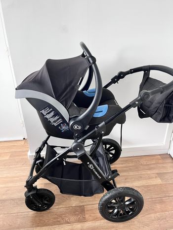 Poussette kinderkraft moov 3 en 1