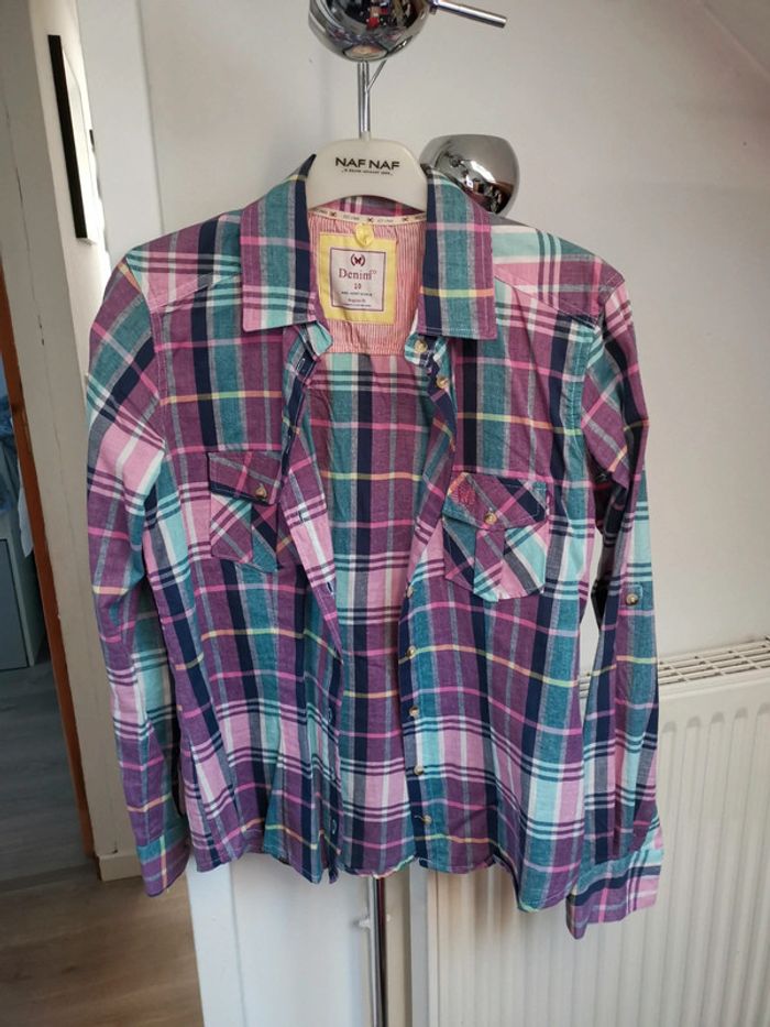 Chemise Denim& Co T10