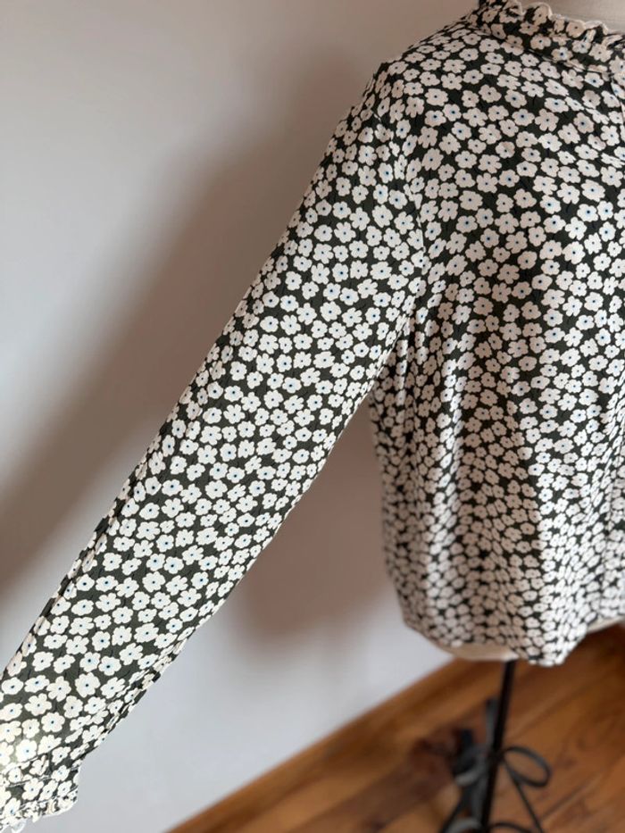 superbe chemise fleurie fluide en viscose neuve la redoute 🌸 44 - photo numéro 3
