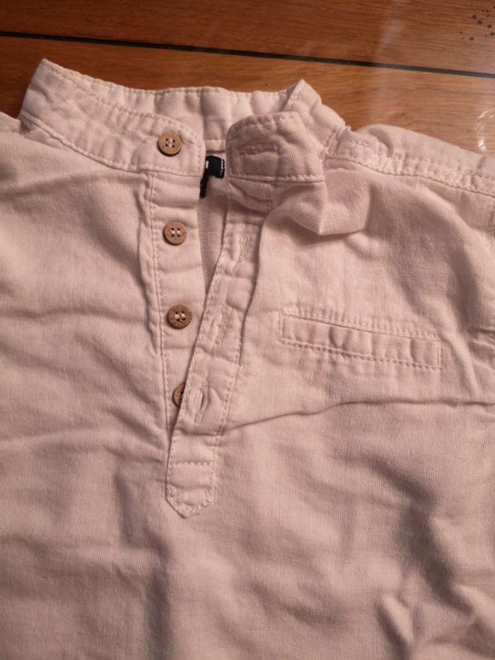 Chemise blanche 3 ans garçon - photo numéro 2