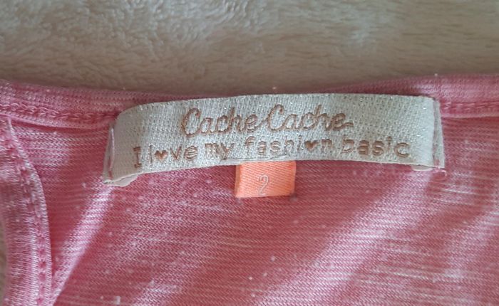 T-shirt Cache cache - photo numéro 3