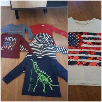 Lot tee-shirt manche longue garçon