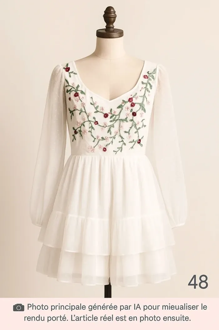 combishort effet robe Simplee Plus T48