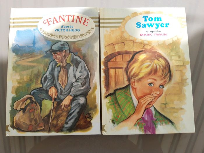 Livres tom sawyer et fantine