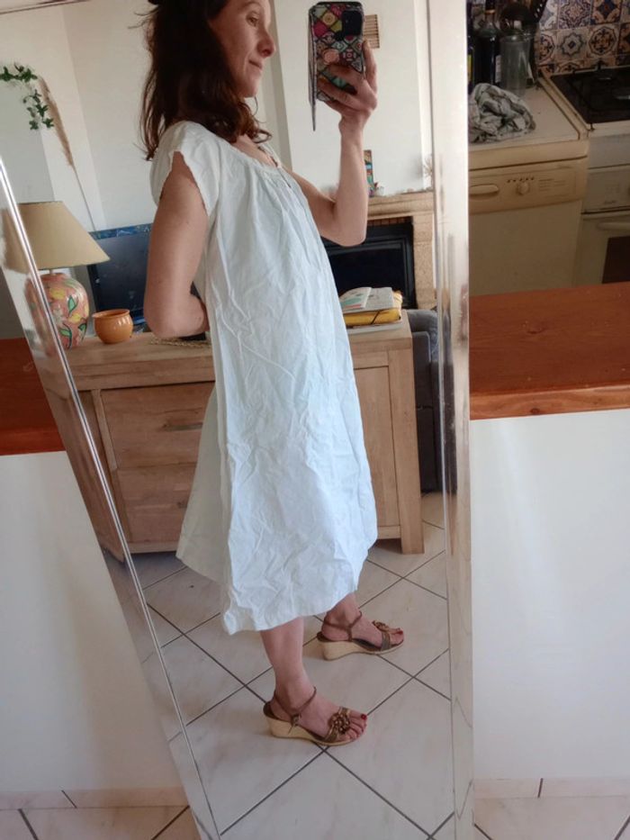 Robe 44 blanc cassé c8 - photo numéro 4