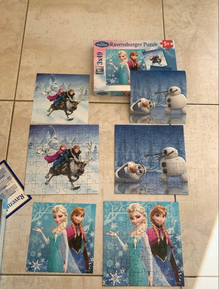 Puzzles La Reine des Neiges - photo numéro 4