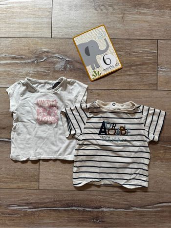 Lot de 2 t shirts