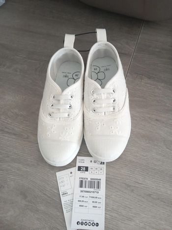 Basket toile dentelle 28